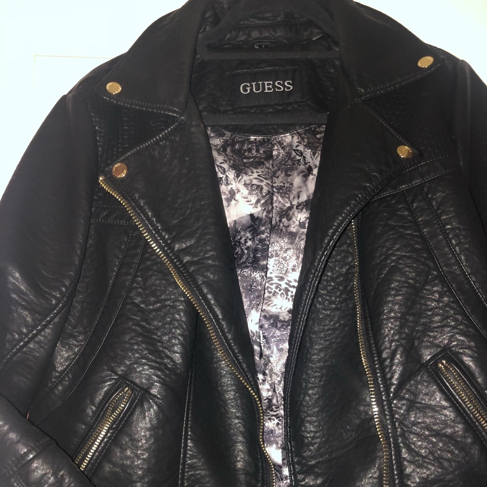 Guess Faux Leather Jacket